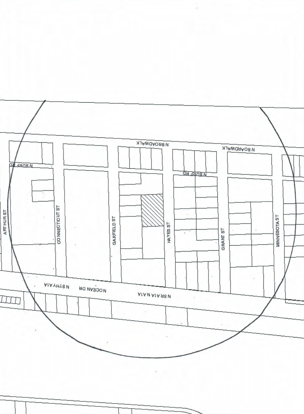 Competitor notification map example